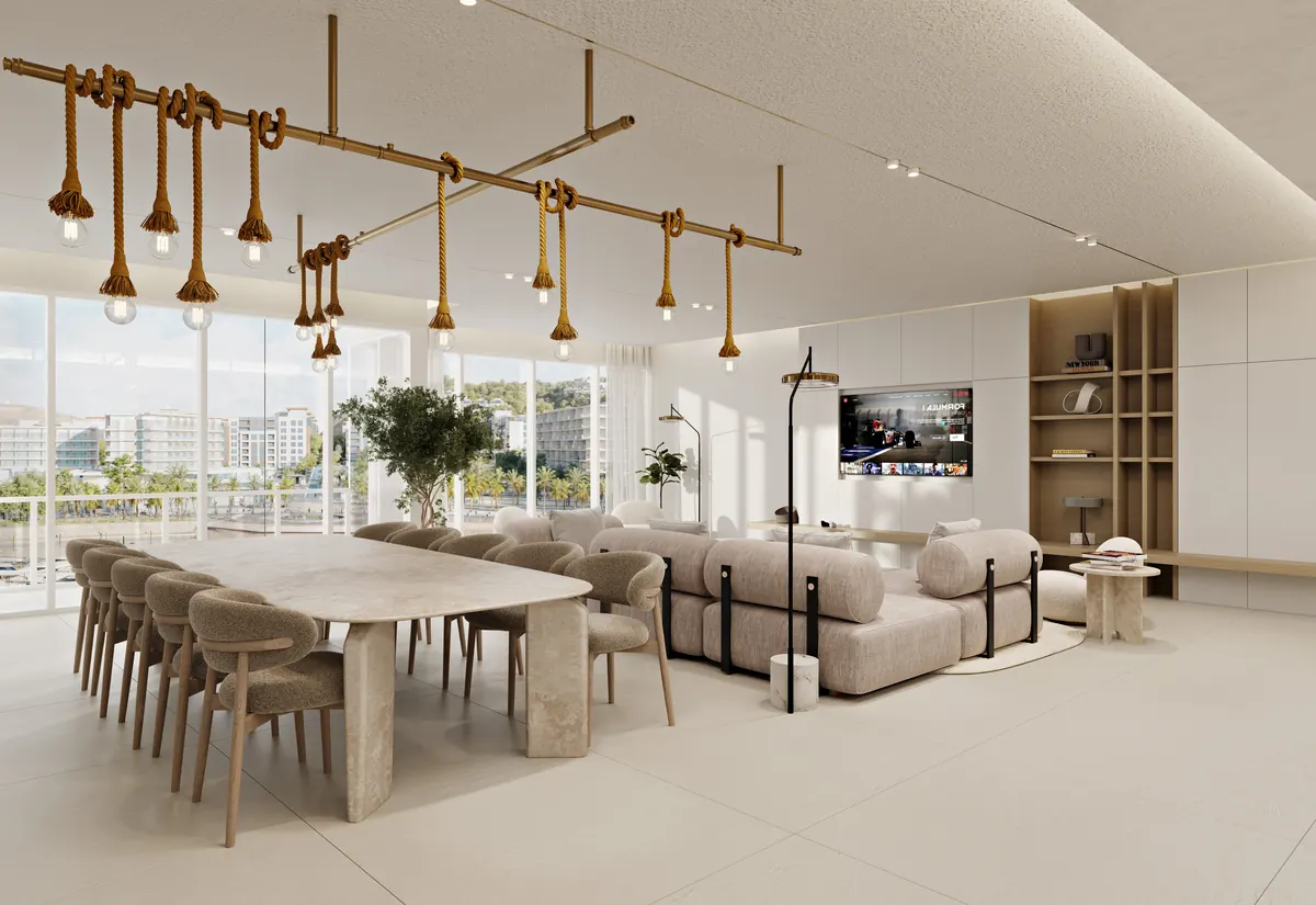 Signature four bedroom, the dining room